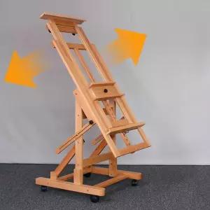 대형 스탠드 이젤 미술학원 전문가용 화판 학원 작업 그림 작업대