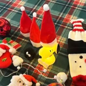 [하프클럽/셀러허브]크리스마스 와인병 산타모자