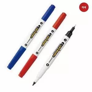 [셀러에이드]모나미 네임펜T(0.4mm1.0mm 적색)