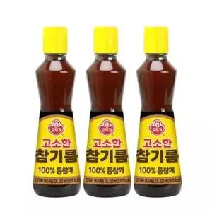 오뚜기 고소한 참기름 병 320ml 3개_24649230