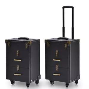 대용량 전문가용 메이크업 박스 출장 캐리어 네일박스