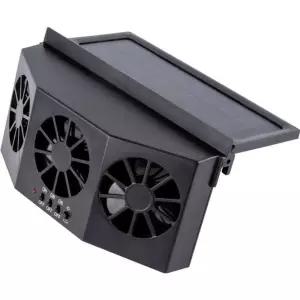 차량용 태양열 환풍기 화물차 환기 공기순환 차박 냄새 배출