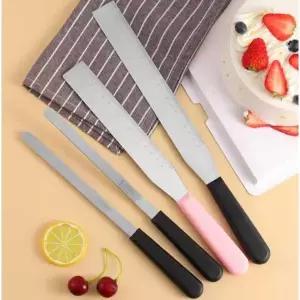 직각 스패츌러 주걱 스테인레스 스파튤라 케이크 사각 제빵 도구