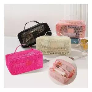 가벼운메쉬망화장품파우치 다용도파우치 수영 물놀이 896373
