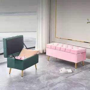 벤치소파 수납 벨벳 스툴 현관의자 수납형 현관 탈의실 긴의자