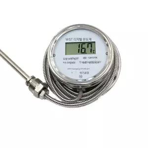 스테인레스 디지털 온도계 방수 수온계 산업용 산 알카리 측정기