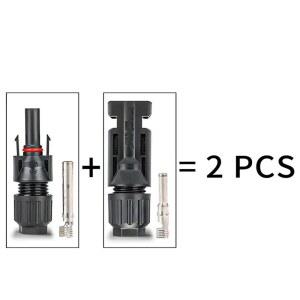 400 200 케이블 1000V 100 커넥터 20 6MM2 MC 40 PCS 광전지 키트 10 PV 태양 30A 패널