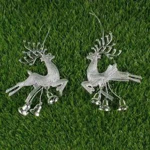 [하프클럽/셀러허브]SFW 크리스마스트리 사슴장식 은색
