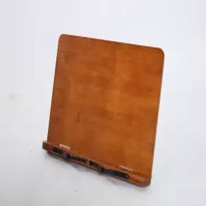 대나무 독서대 학생용 다기능 조절식 책 클립 책장 위에서 읽기 쿡북 랙 음악 스탠드