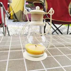 [하프클럽/셀러허브]아이보리 티라이트 램프 캠핑