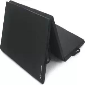 프로소스핏 3단 접이식 두꺼운 운동 매트 6피트 4인치(텀블링 무술 체조 스트레칭 코어 운동용 손잡이