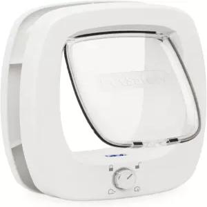 펫세이프 빅 캣 도어 - 내부 및 외부 용도로 제작된 멀티 펫 최대 25파운드의 반려동물에게 적합한 잠금식