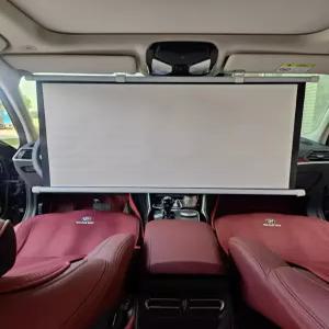 족자형스크린 차량용 야외 사무실용 이동식 커튼