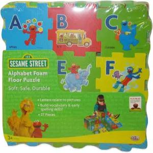 세서미 스트리트 알파벳 폼 바닥 퍼즐