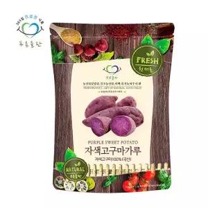 푸른들판 자색 고구마 분말 가루 500g 파우더