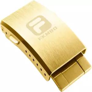 고무 스테인리스 손목밴드용 FKMBD 조절 가능한 316L 스틸 폴드 시계 버클 18mm 20mm 22mm 이중 잠금 버튼