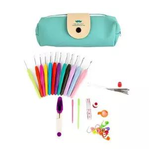 코바늘세트 뜨개질바늘 뜨개바늘세트 뜨개질세트 뜨개바늘세트 뜨개질초보세트 뜨개