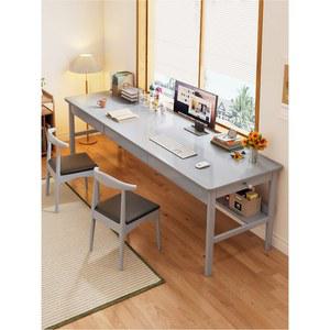 2인테이블 의자포함 화이트 책상 홈카페 160X60X75CM 업소용