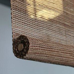 모시 커튼 삼베 카페 베란다 두꺼움 롤커튼 삼베발 파티션