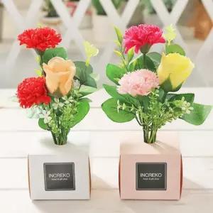 가정의달 쁘띠 카네이션 플라워 박스 어버이날 스승의날 비누꽃 부모님 선생님 감사 선물 카네이션박스