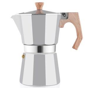 웨드링크 스토브탑 에스프레소 메이커 알루미늄 모카 쿠바 이탈리안 포트 6컵 커피