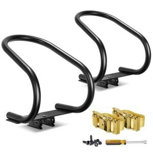 2팩 E-트랙 휠 초크 & 스트랩 | 시스템용 트레일용 키트 - 타이어 자전거, 오토바이 먼지 차고 지원 액세서리 및 트레일러용