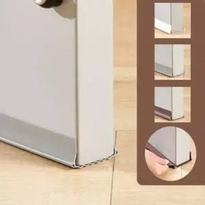 외풍차단 틈막이 방음방진 바람막이 창문 B형 소형 방음 문틈막이 창 상가유리문전용 충돌방지 바람막이