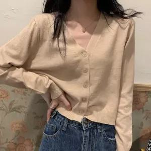 브이넥 가디건 무지 봄가디건 여성 간절기가디건 여성가디건