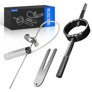 대부분의 거꾸로 된 스트리트 바이크 오토바이 도구 도구, 범용 위한 스프링 압축기 레벨 모터사이클 포크를 포크 오일