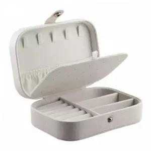 ( )데일리 악세사리 보관함 휴대용 주얼리 보관함 귀걸이 목걸이 반지 정리함