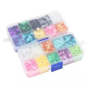 스팽글 육각 비즈 DIY 재료 만들기 액세서리 반짝이 다용도 자수 인테리어 수예용품 부자재 교구 육각