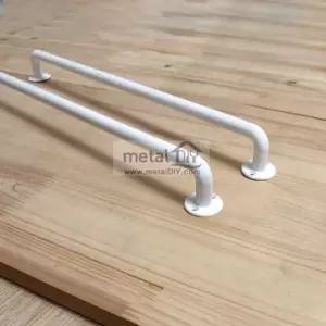 고리 백색 벽걸이 유로 소품 소품걸이 수납걸이 훅걸이 벽후크 430mm