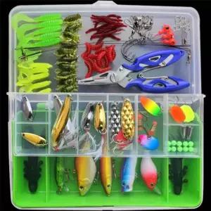낚시세트 태클박스 하드베이트 루어낚시 루어세트 웜바늘 루어