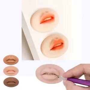 타투 연습용 반영구 뷰티 타투재료 입술반영구연습용 입술연습 5P