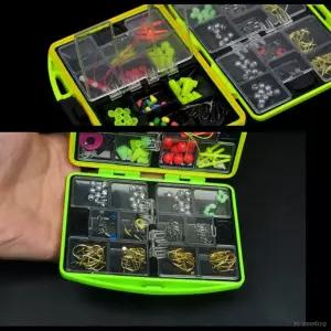 원터치태클박스 소품세트 루어 미끼 낚시채비세트