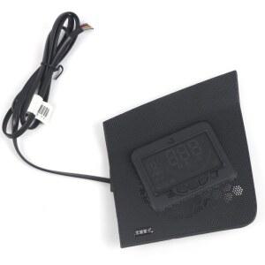 BisTate for Toyota 4Runner 2010-2021 자동차 액세서리 인테리어 헤드업 디스플레이 HUD 블랙 플라스틱 1pcs