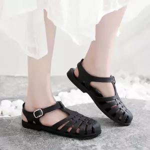 비오는날신발 플랫 임산부샌들 여자여름신발 신발 방수샌들