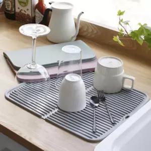 트레이 식기건조트레이 설거지매트 실리콘드라잉매트 설겆이매트
