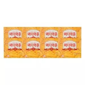 크라운제과 버터와플 316g 12봉지 x 8개