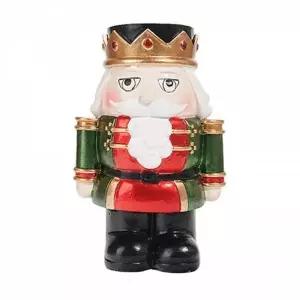 [하프클럽/셀러허브]크리스마스 호두까기 티라이트홀더 인형 촛대