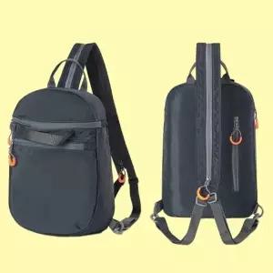 (색상 그레이)여성 데일리 가벼운 예쁜 여행 슬링 백 팩 그레이 여성백팩 여행용백팩 직장인백팩