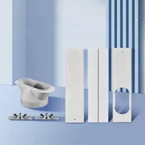 창문형 에어컨 맞춤형 호스 배기 창문틀 배기구 보조샷시