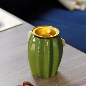 [하프클럽/셀러허브]인센스콘 향로 선인장 그린라지 세라믹 홀더