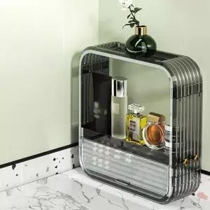 [하프클럽/셀러허브]뷰티 진열장 42cm 화장품정리 화장품 그레이 선반