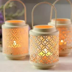 [하프클럽/셀러허브]티라이트 릴리즈 양초 캔들홀더 화이트 철제 거치대