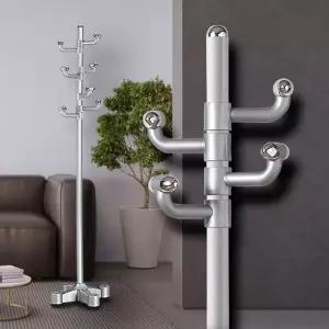 조립식 스탠드옷걸이 행거 옷거치대 튼튼한 바지 조립식 바지 낮은 인테리어 옷가게 이동 스탠