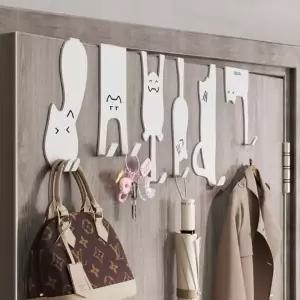 3종 문걸이 행거 도어 후크 방문 옷걸이 가방 도어 행거