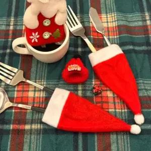 [하프클럽/셀러허브]크리스마스 와인병 산타모자