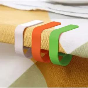 [하프클럽/셀러허브]식당 술집 캠핑 테이블 보 식탁보 고정 클립 4P