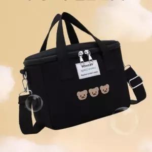 곰돌이 보냉백 런치백 피크닉 도시락 보온보냉 가방 나들이 소풍 직장인